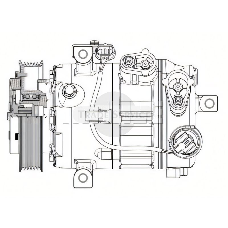 ACP-637-000P MAHLE Klímakompresszor