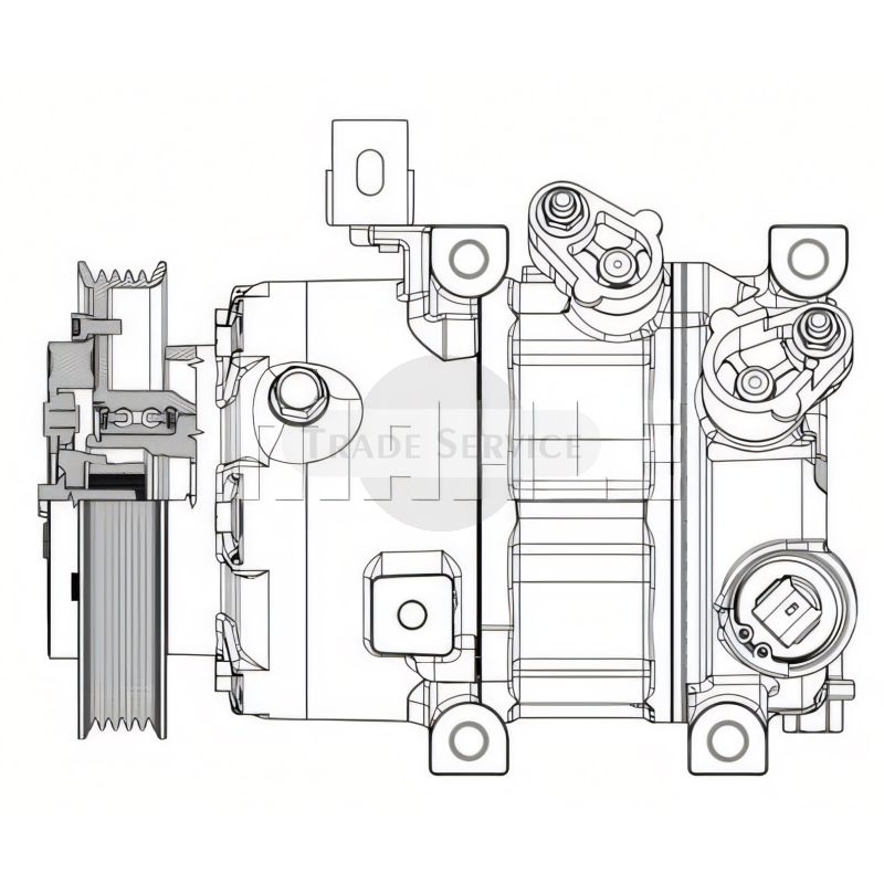 ACP-638-000P MAHLE Klímakompresszor