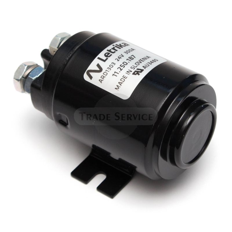 11.250.187 MX39 MAHLE (Letrika, Iskra) behúzómágnes 24V 300A ARD1303