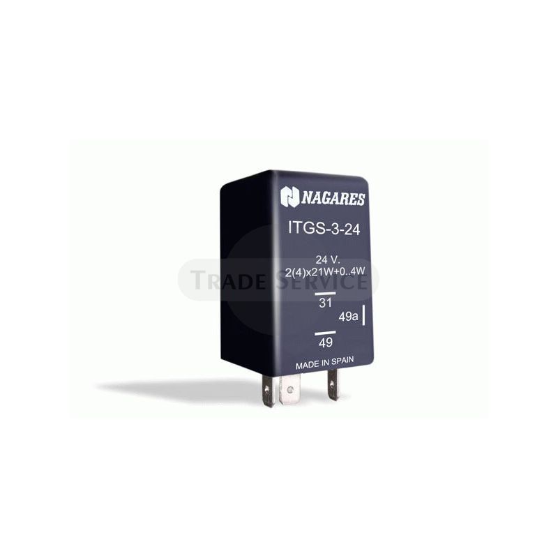 MFL22 MAHLE (Nagares) ITGS/3-24 villogtató relé