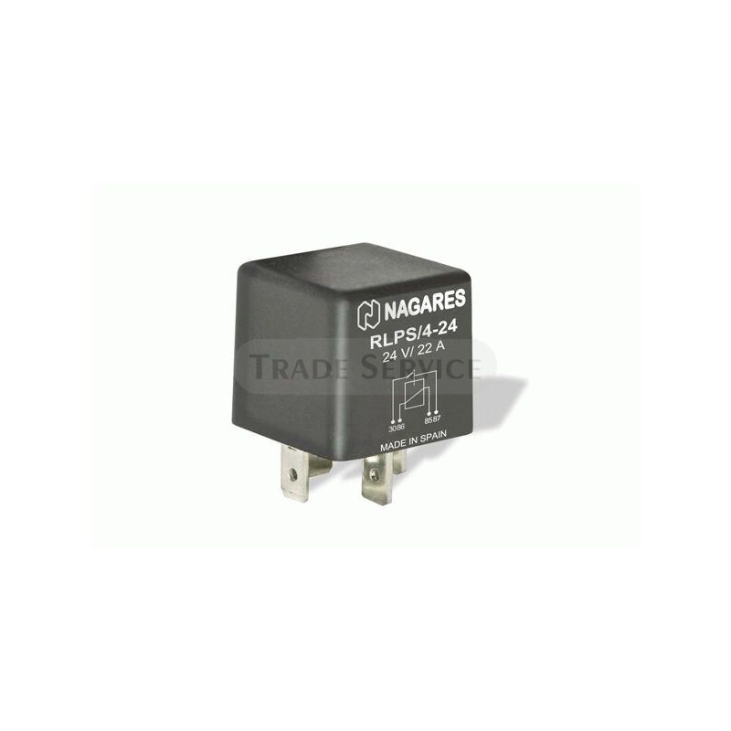 MR87 MAHLE (Nagares) RLPS/4-24 munkaáram relé