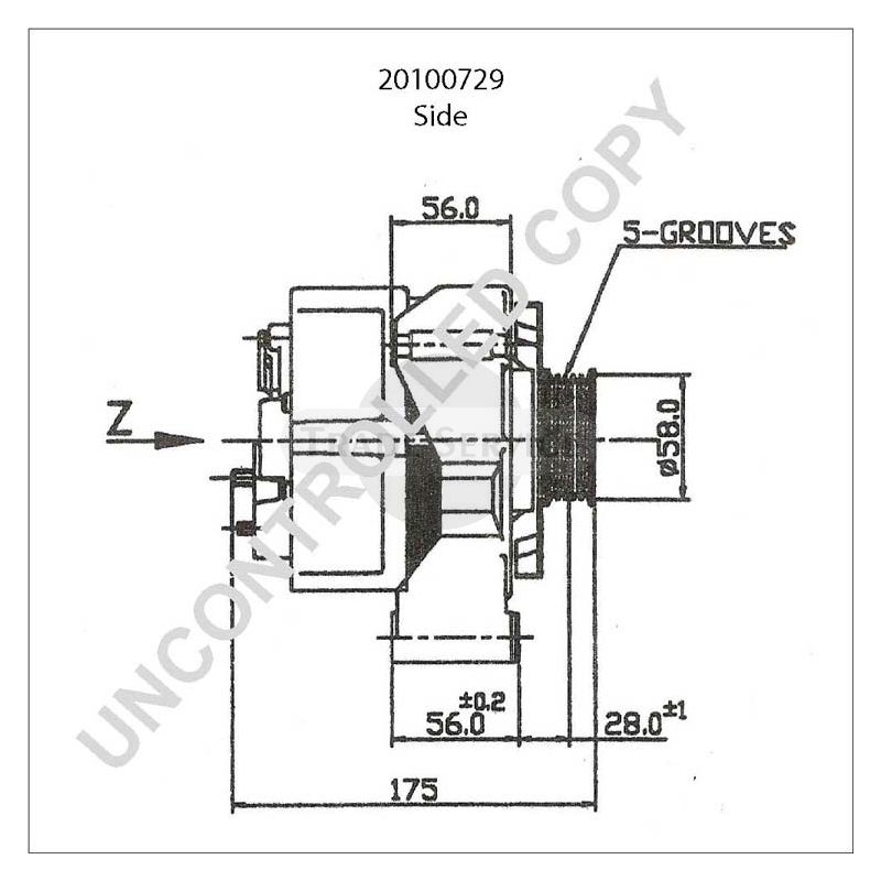 20100729 Prestolite generátor