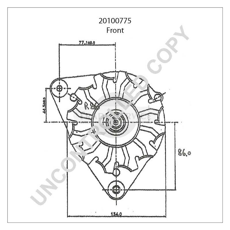 20100775 Prestolite generátor