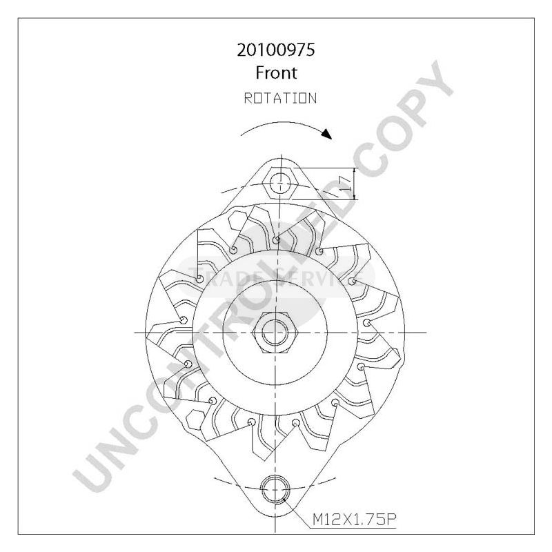 20100975 Prestolite generátor