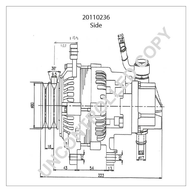 20110236 Prestolite generátor