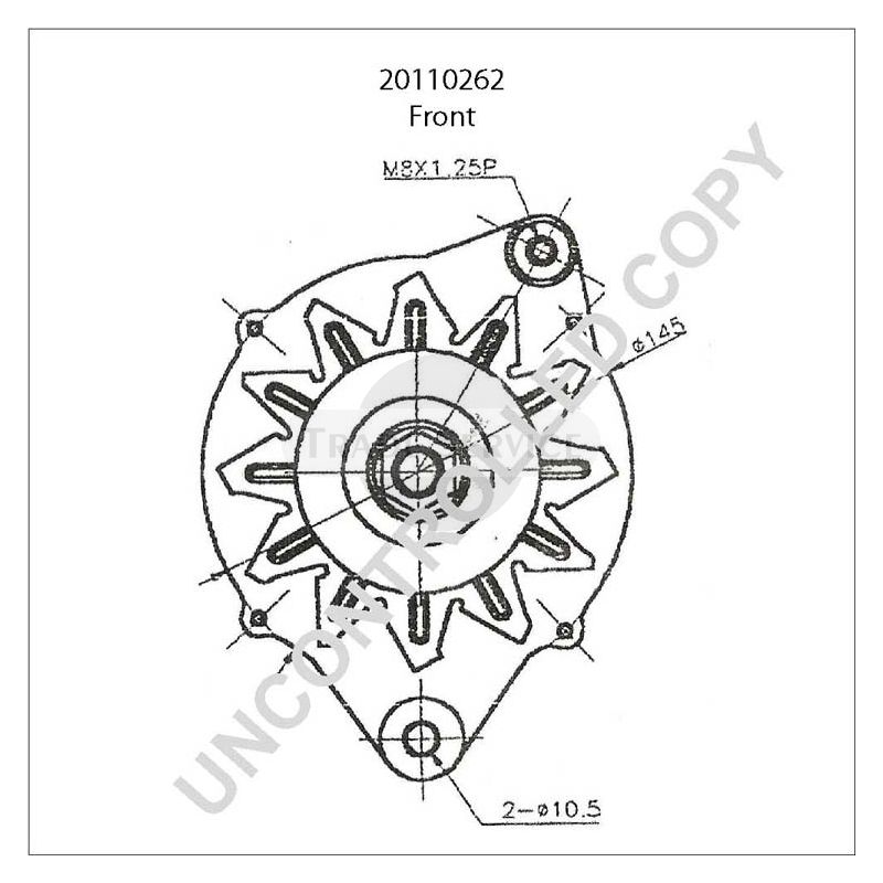 20110262 Prestolite generátor