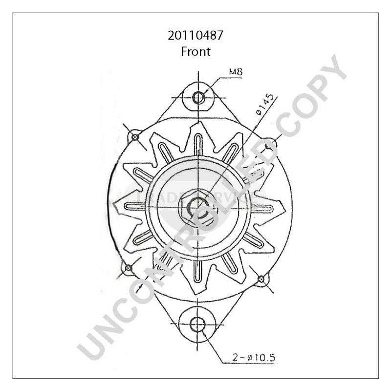 20110487 Prestolite generátor