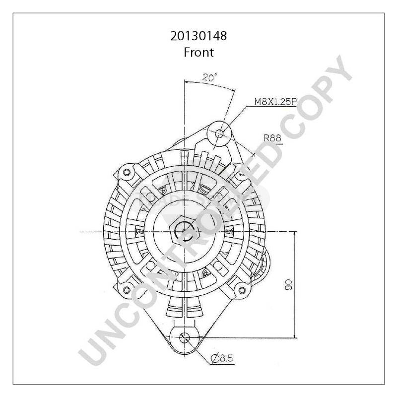 20130148 Prestolite generátor