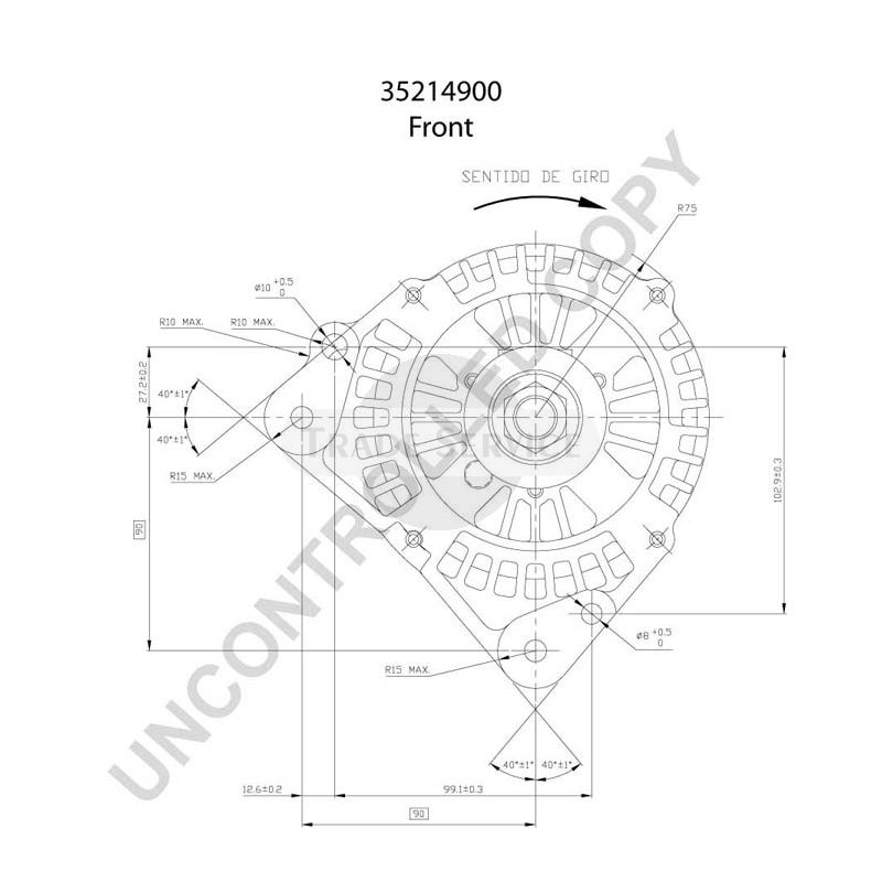 35214900 Prestolite generátor