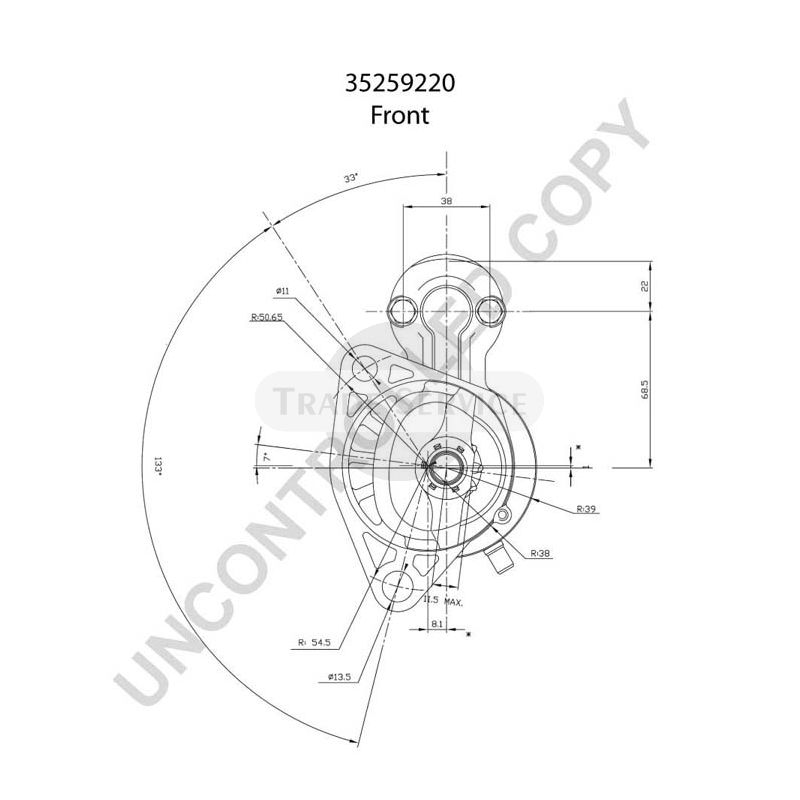 35259220 Prestolite önindító