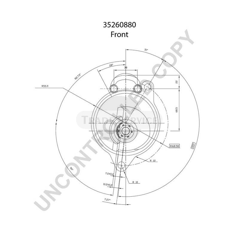 35260880 Prestolite önindító