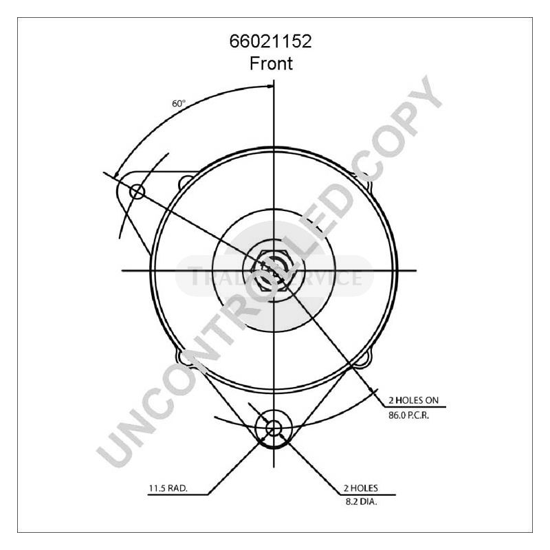 66021152 Prestolite generátor