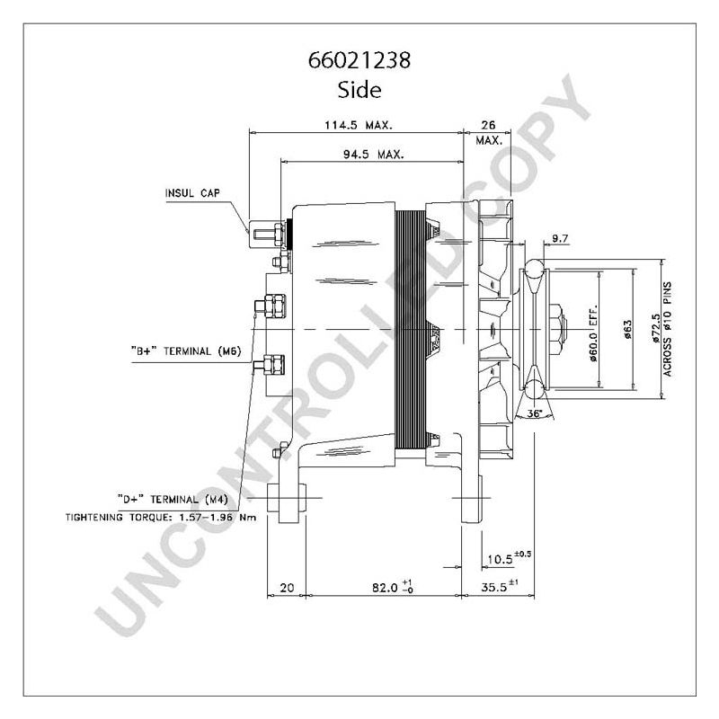 66021238 Prestolite generátor