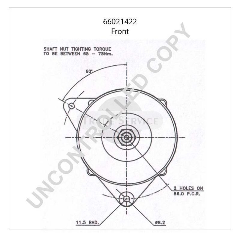 66021422 Prestolite generátor