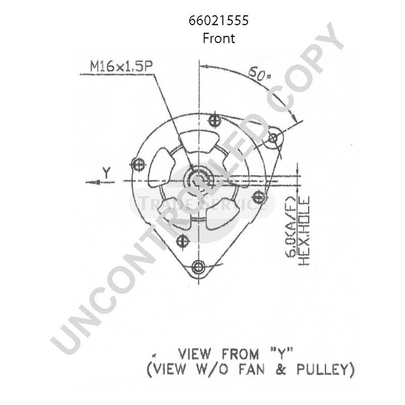 66021555 Prestolite generátor