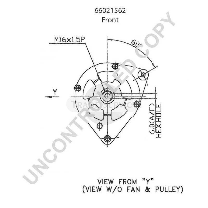 66021562 Prestolite generátor