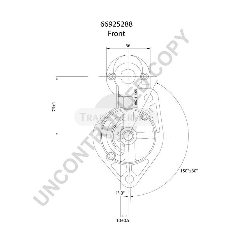 66925288 Prestolite önindító