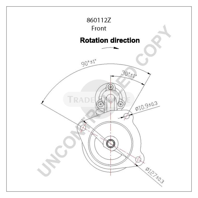 860112Z Prestolite önindító