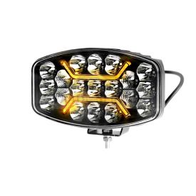 LED távolsági fényszóró LED helyzetjelzővel, méret: 247 x 143 x 87 mm