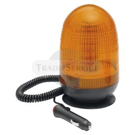L-STANDARD sárga villogó lámpa 80 LED 12W (mágneses)