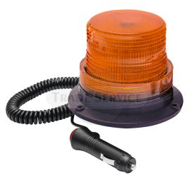 L-FLAT sárga villogó lámpa 40 LED 9W (mágneses)