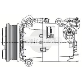ACP-1360-000P MAHLE Klímakompresszor