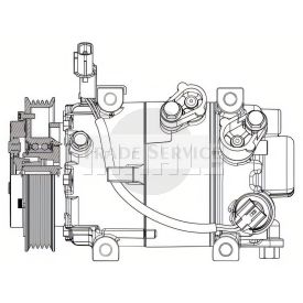 ACP-629-000P MAHLE Klímakompresszor