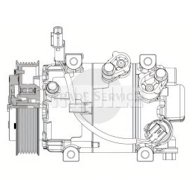 ACP-632-000P MAHLE Klímakompresszor