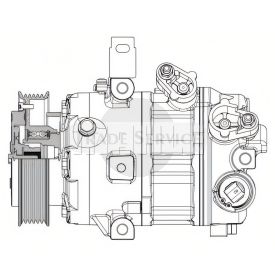 ACP-634-000P MAHLE Klímakompresszor