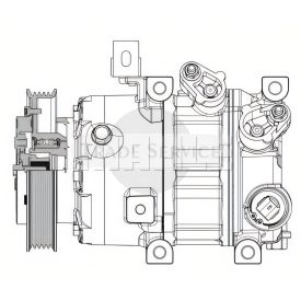 ACP-638-000P MAHLE Klímakompresszor