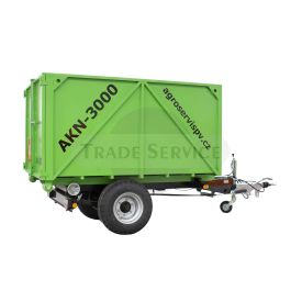 Magas konténer 3000x1700, 7 m3