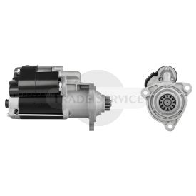 11.139.609 AZF4879 MAHLE (Letrika, Iskra) önindító MS760