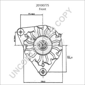 20100775 Prestolite generátor