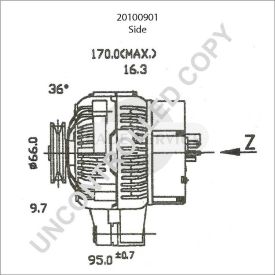 20100901 Prestolite generátor