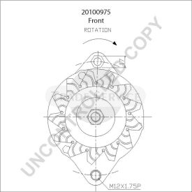 20100975 Prestolite generátor