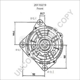 20110219 Prestolite generátor