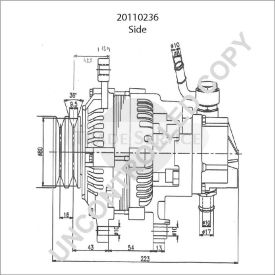 20110236 Prestolite generátor