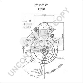 20500172 Prestolite önindító