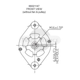 66021147 Prestolite generátor