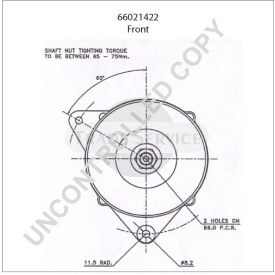 66021422 Prestolite generátor