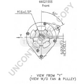 66021555 Prestolite generátor