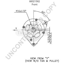 66021562 Prestolite generátor