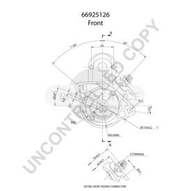 66925126 Prestolite önindító