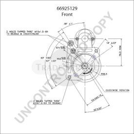 66925129 Prestolite önindító