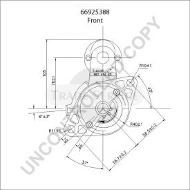 66925388 Prestolite önindító