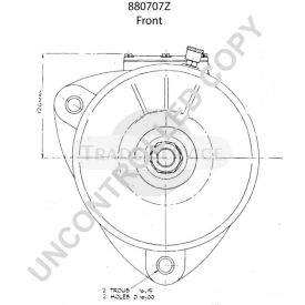 880707Z Prestolite generátor