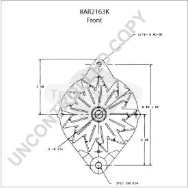 8AR2163K Prestolite generátor