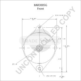 8AR3005G Prestolite generátor