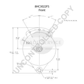 8HC3022FS Prestolite generátor