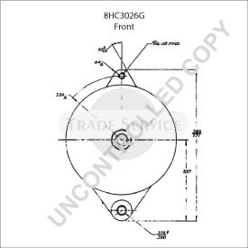 8HC3026G Prestolite generátor